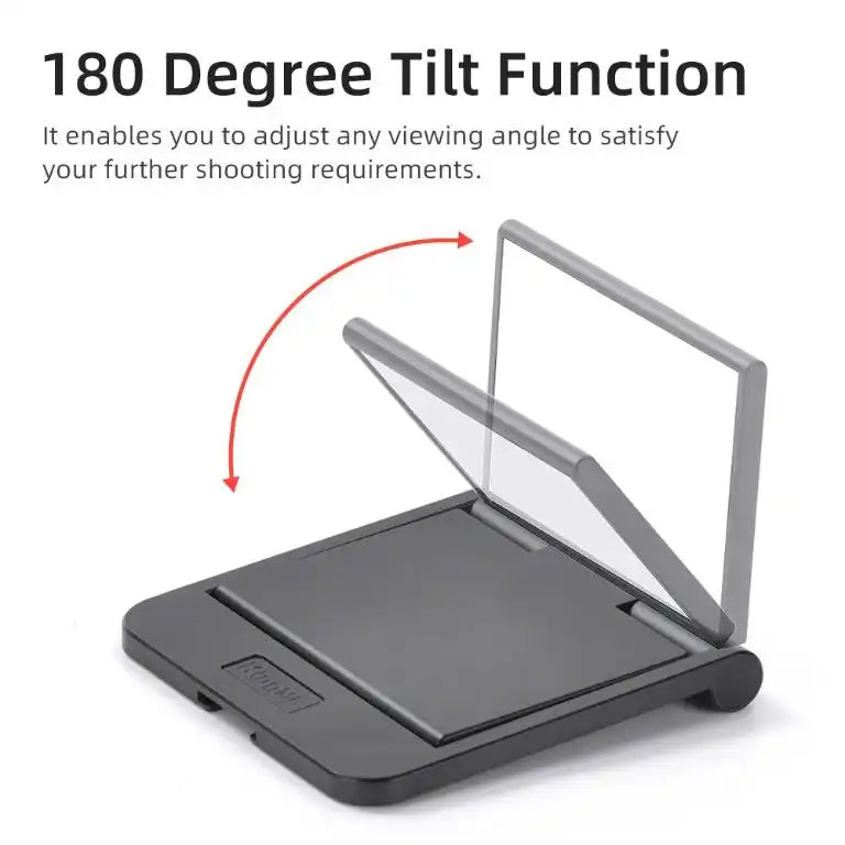 KingMa VL009 | Flip Mirror | Cold Shoe Mount - 4