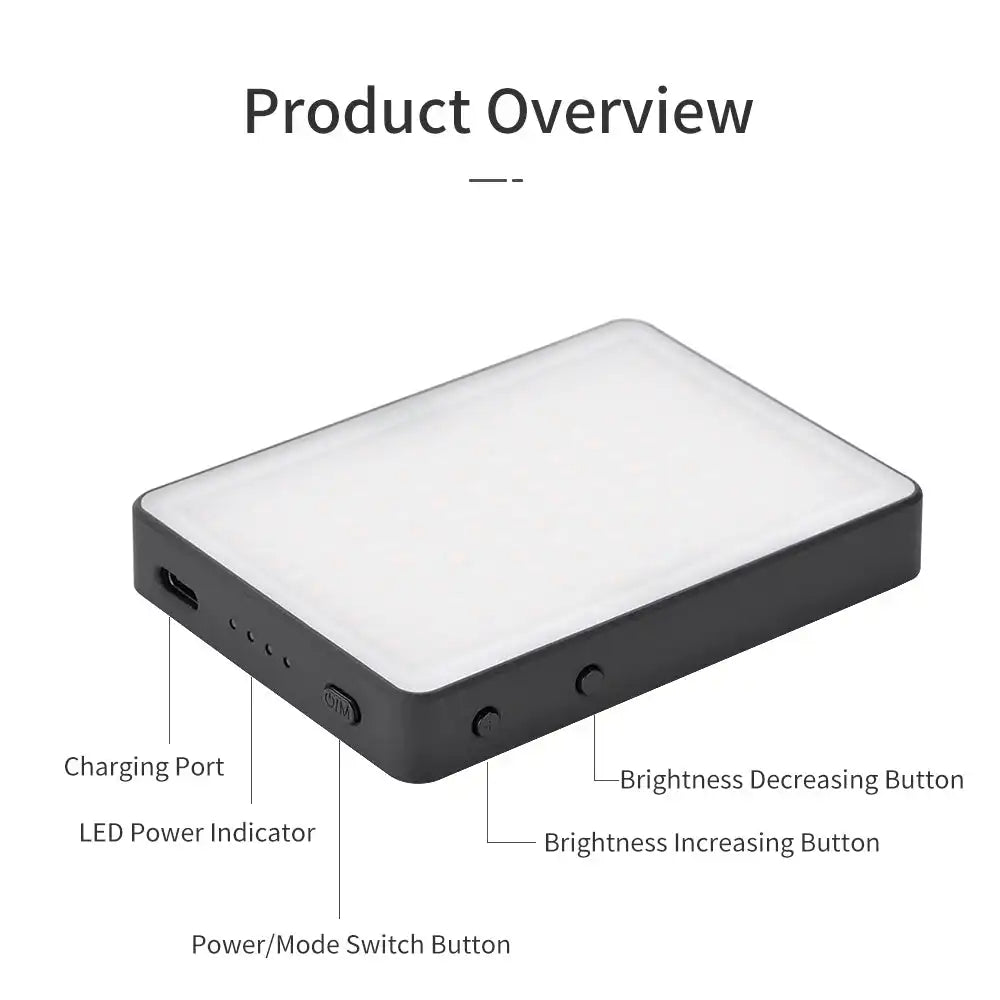 KingMa KM-128AI | Portable LED Light | 1950mAh | Built-in Battery - 3