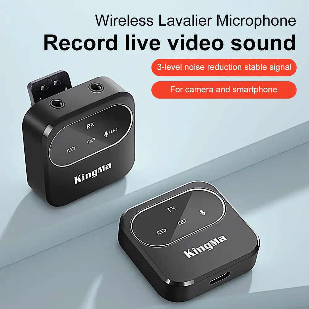 KingMa KM-VM03 | HD Microphone | 2.4GHz Wireless Transmission - 2