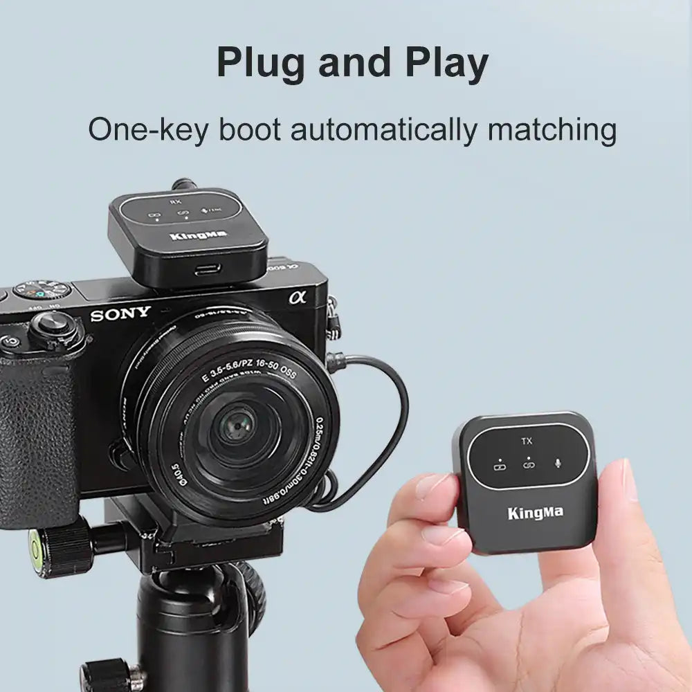 KingMa KM-VM04 | HD Microphone | 2.4GHz Wireless Transmission - 4