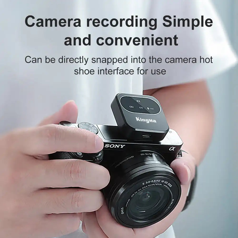 KingMa KM-VM04 | HD Microphone | 2.4GHz Wireless Transmission - 5