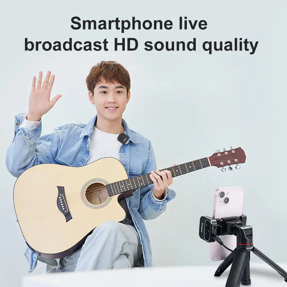 KingMa KM-VM04 | HD Microphone | 2.4GHz Wireless Transmission - 6