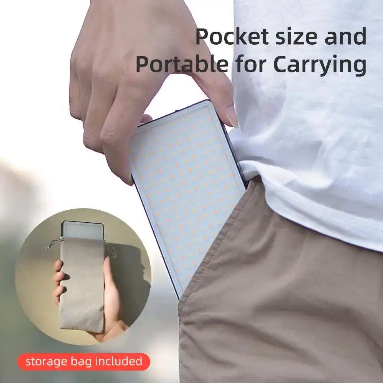 KingMa KM180Ai & KM200Ai | Smart Pocket LED Light | LCD Display | Built-in Battery - 5