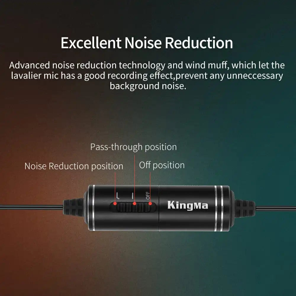 KingMa KM2 | Microphone | Lavalier - 5