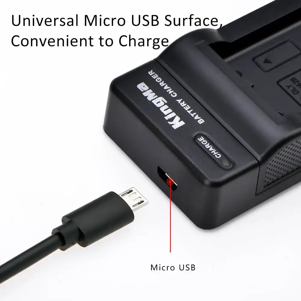 KingMa Li-40B / Li-42B Battery Charger | Olympus | Single Slot - 4
