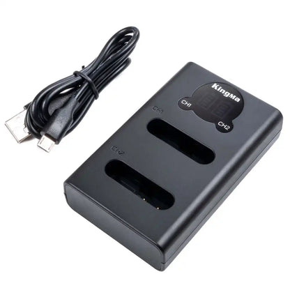 KingMa Li90B & Li92B Charger | Olympus | Dual Slot - 1