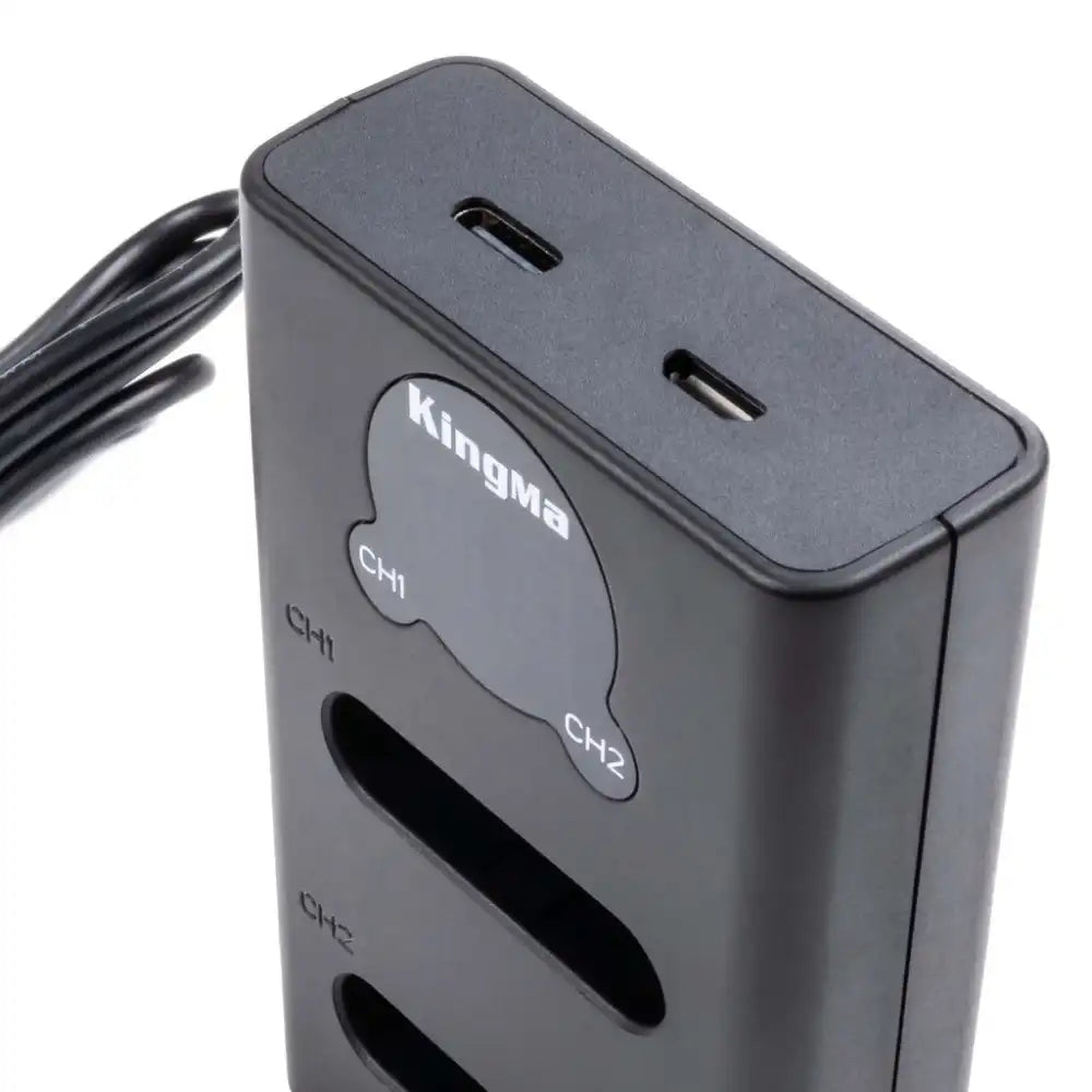 KingMa Li90B & Li92B Charger | Olympus | Dual Slot - 2