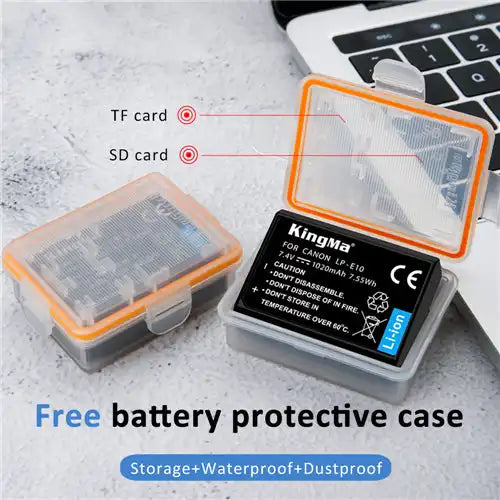 KingMa LP-E10 | Canon | 1020mAh | Replacement Battery - 5