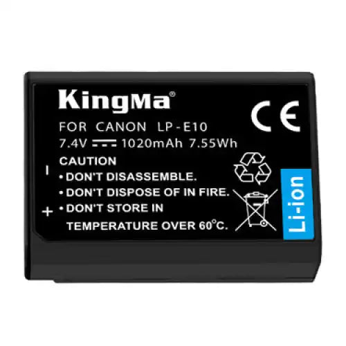 KingMa LP-E10 | Canon | 1020mAh | Replacement Battery - 1