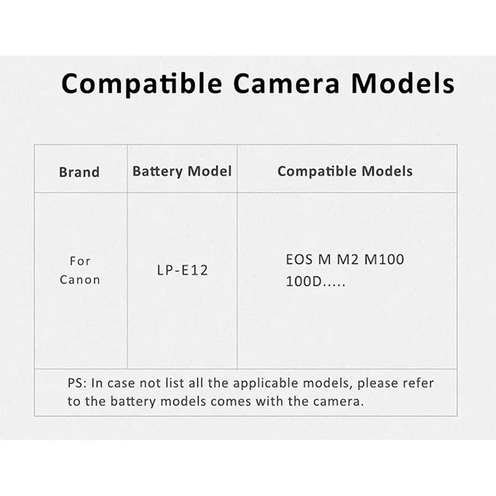 KingMa LP-E12 | Canon | 750mAh | Replacement Battery - 4