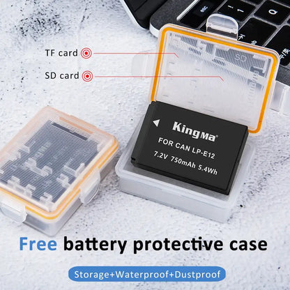 KingMa LP-E12 | Canon | 750mAh | Replacement Battery - 5
