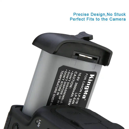 KingMa LP-E19 & LP-E4N | Canon | 2600mAh | Replacement Battery - 5