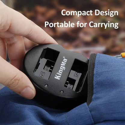 KingMa LP-E5 Charger and Battery Set for Canon LPE5 / LP-E5 Type Cameras - 5