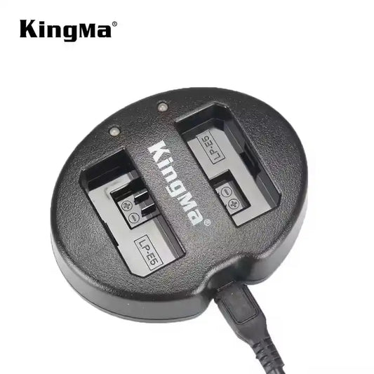 KingMa LP-E5 Charger | Canon | Dual Slot | LED - 2