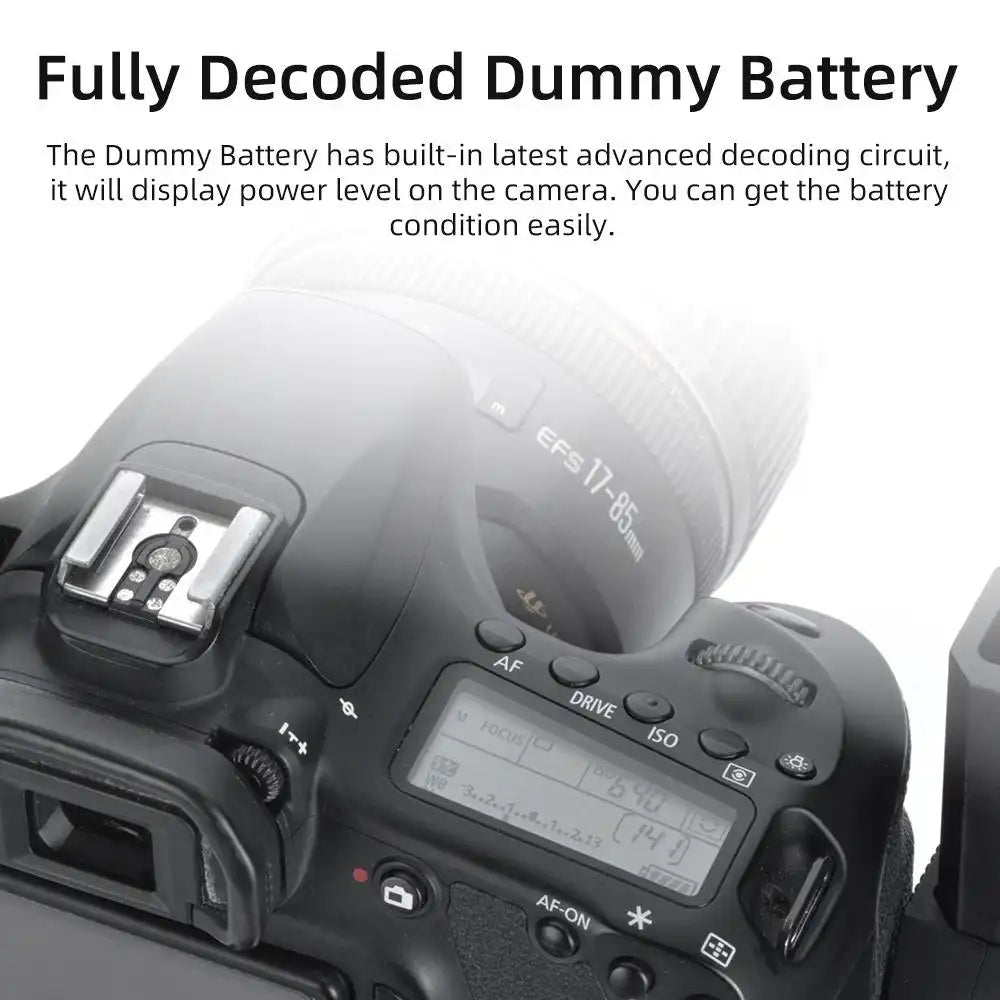 KingMa LP-E6 | Canon | Dummy Battery | DJI Ronin S-Port - 2