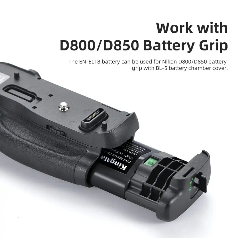 KingMa MB-D18 | Nikon | D850 | Battery Grip | Single Slot - 7
