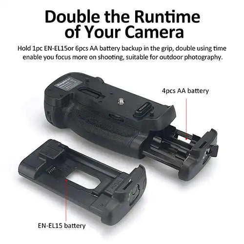 KingMa MB-D18 | Nikon | D850 | Battery Grip | Single Slot - 6