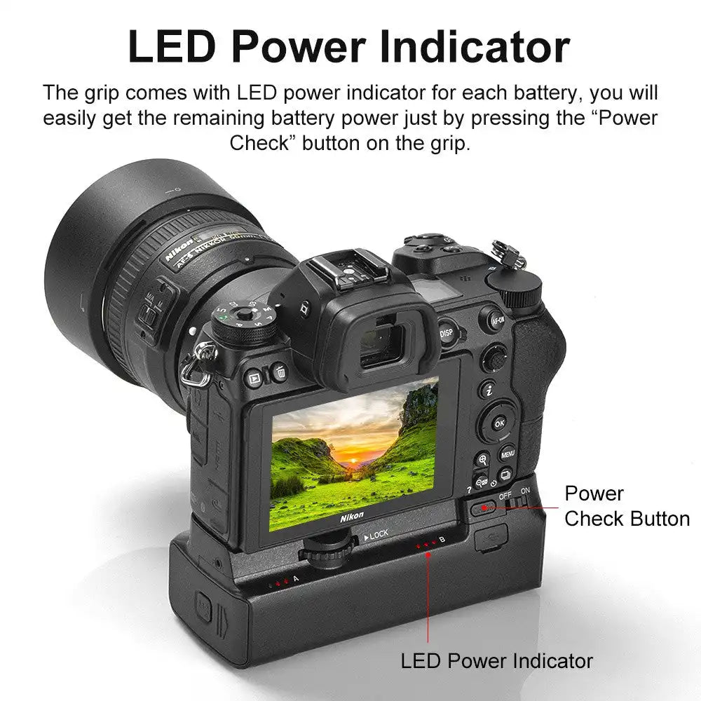 KingMa MB-N10 | Nikon | Z6/Z7 Camera | Battery Grip - 5