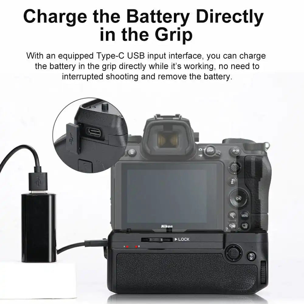 KingMa MB-N11 | Nikon | Z6 & Z7 | Battery Grip | Dual Slots - 3