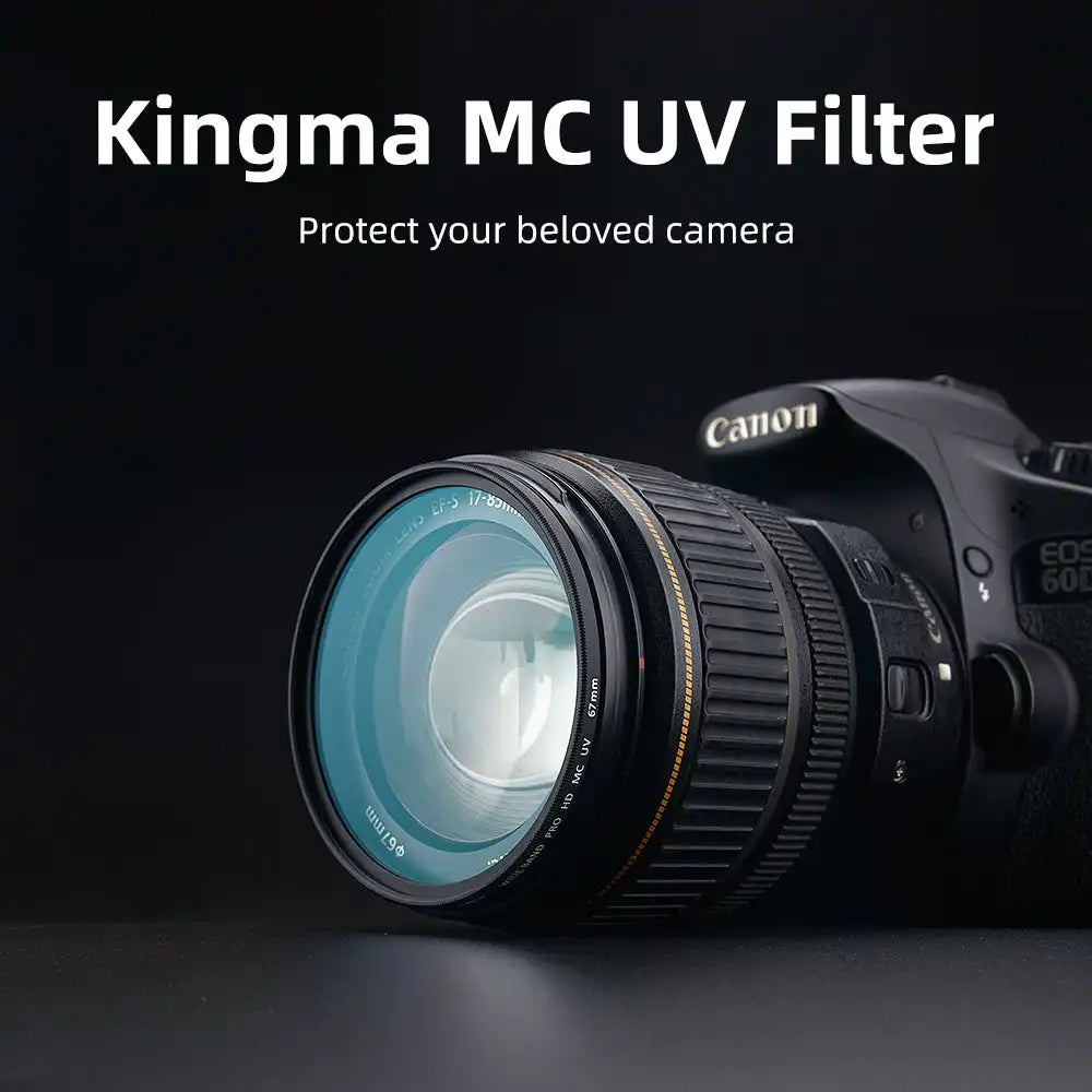 KingMa MCUV Filter | Sony Nikon & Canon | 49-82mm - 4
