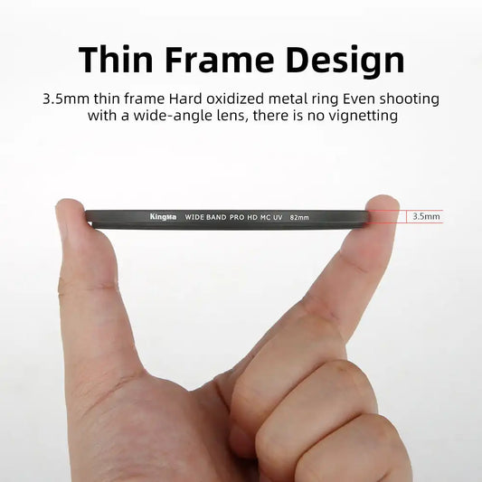 KingMa MCUV Filter | Sony Nikon & Canon | 49-82mm - 2