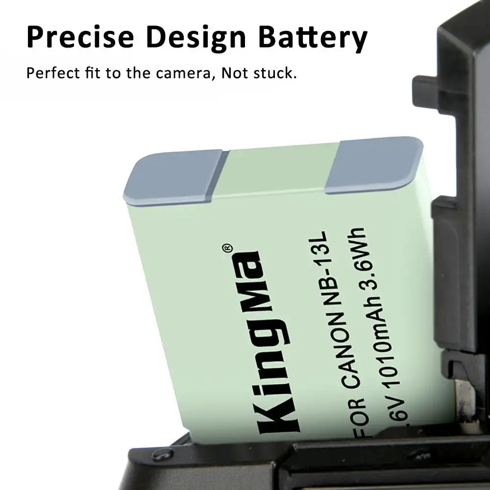 KingMa NB-13L | Canon | 1010mAh | Replacement Battery - 3