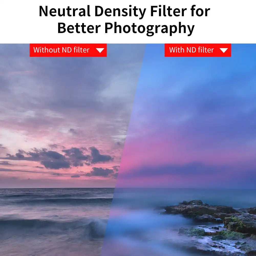 KingMa ND1000 Super thin Multi-Coated Lens Filter | 10 Stop Neutral Density Filter - 4