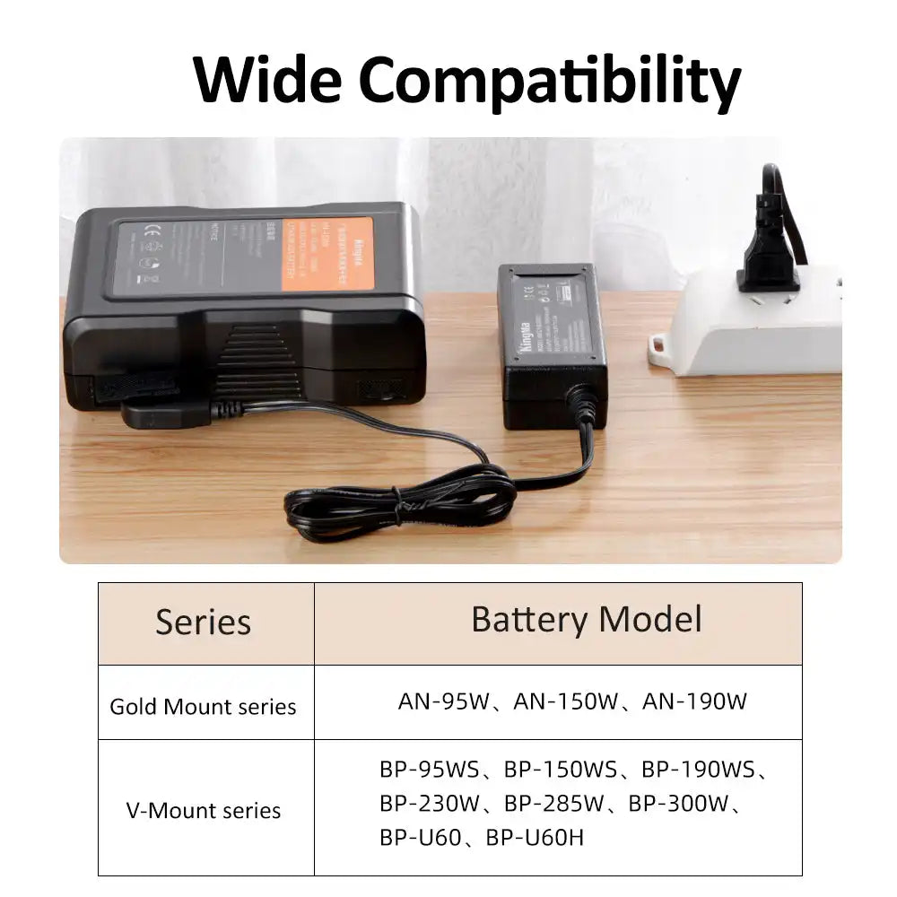 KingMa NKC1683001 Travel Charger | V-Mount | D-Tap - 3