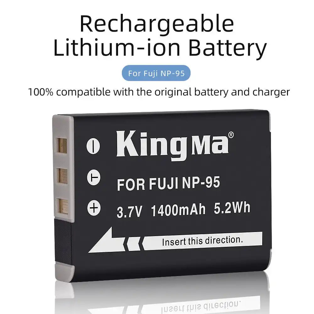 KingMa NP-95 | Fujifilm | 1400mAh | Replacement Battery - 4
