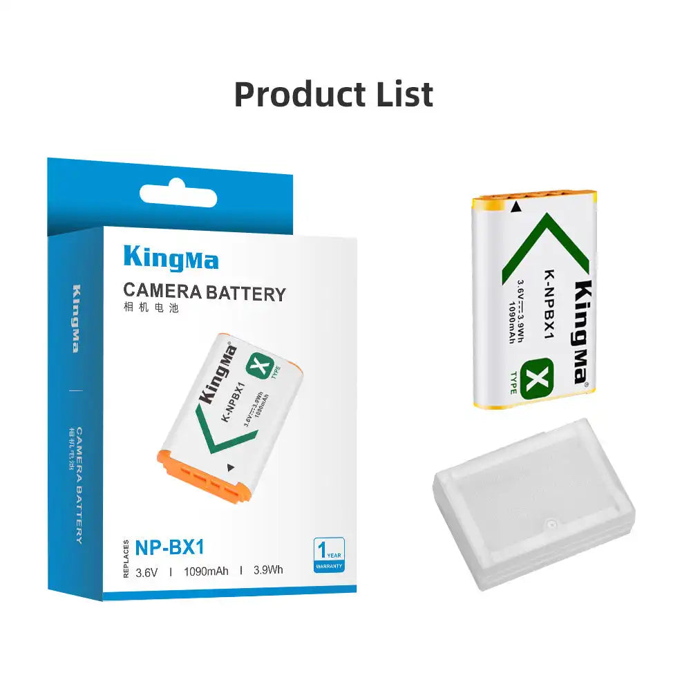 KingMa NP-BX1 | Sony | 1090mAh | Replacement Battery - 8
