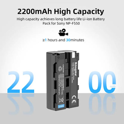 KingMa NP-F550 | Sony | 2200mAh | Replacement Battery - 4