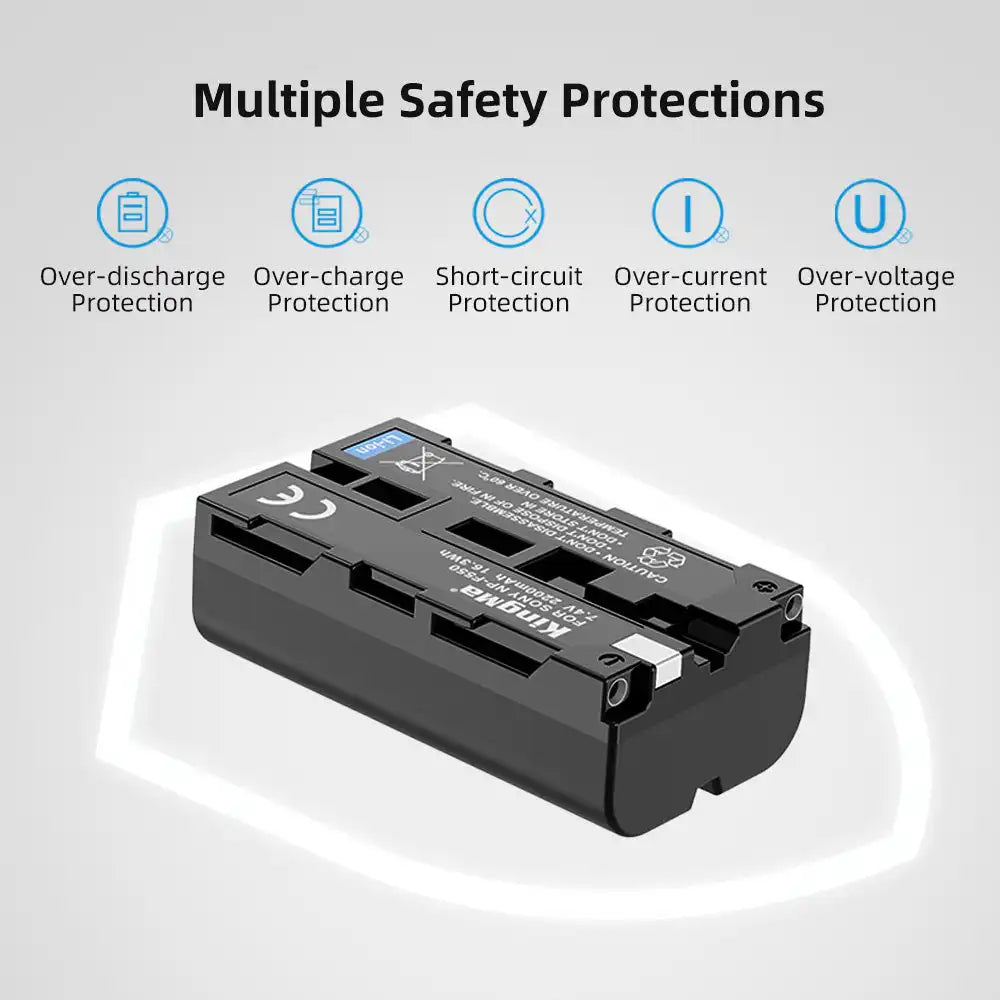 KingMa NP-F550 | Sony | 2200mAh | Replacement Battery - 6