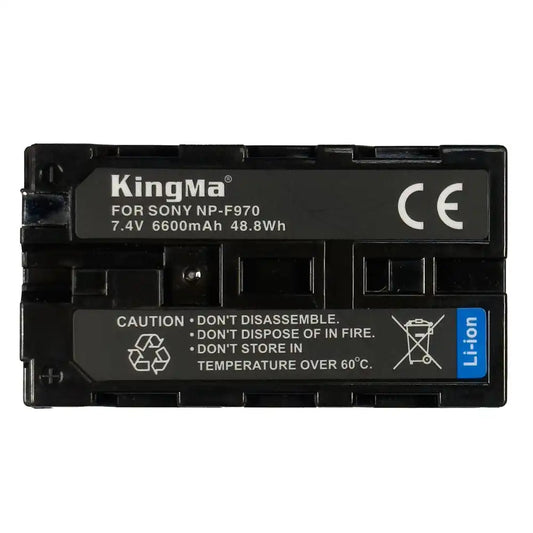 KingMa NP-F970 | Sony | 6600mAh | Replacement Battery - 1