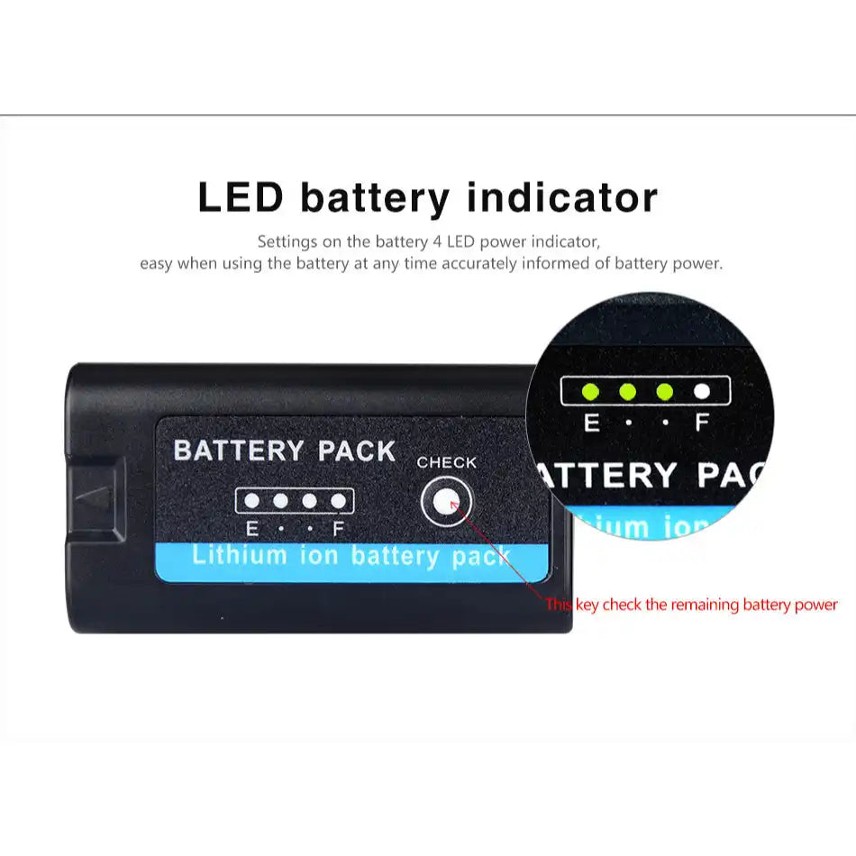 KingMa NP-F990 | Sony | 13400mAh | Replacement Battery - 6