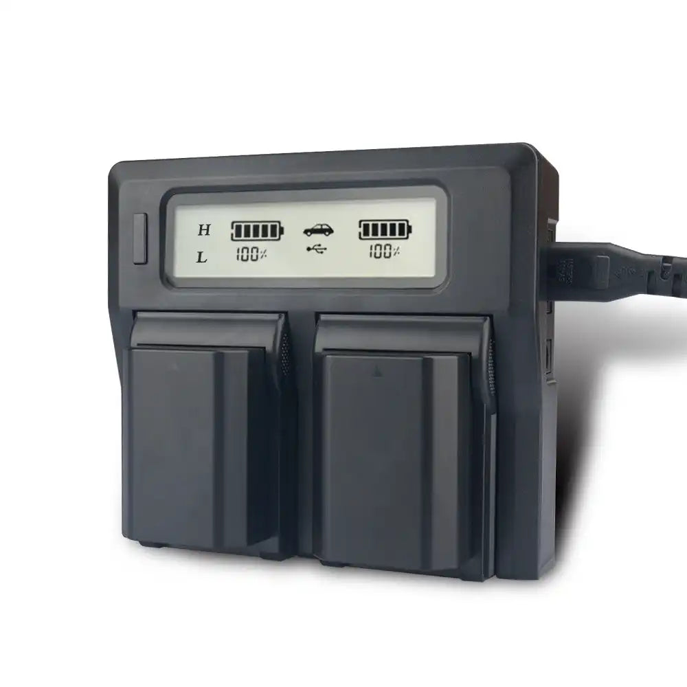 KingMa NP-FZ100 Smart Digital Charger | Sony | AC & DC Dual Slot - 3