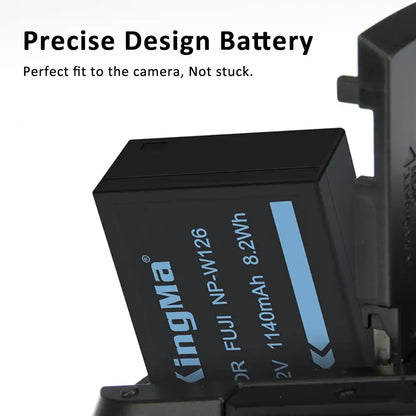 KingMa NP-W126 | Fujifilm | 1140mAh | Replacement Battery - 3