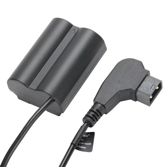 KingMa NP-W235 Dummy Battery | Fujifilm | D-Tap Connector Version - 2