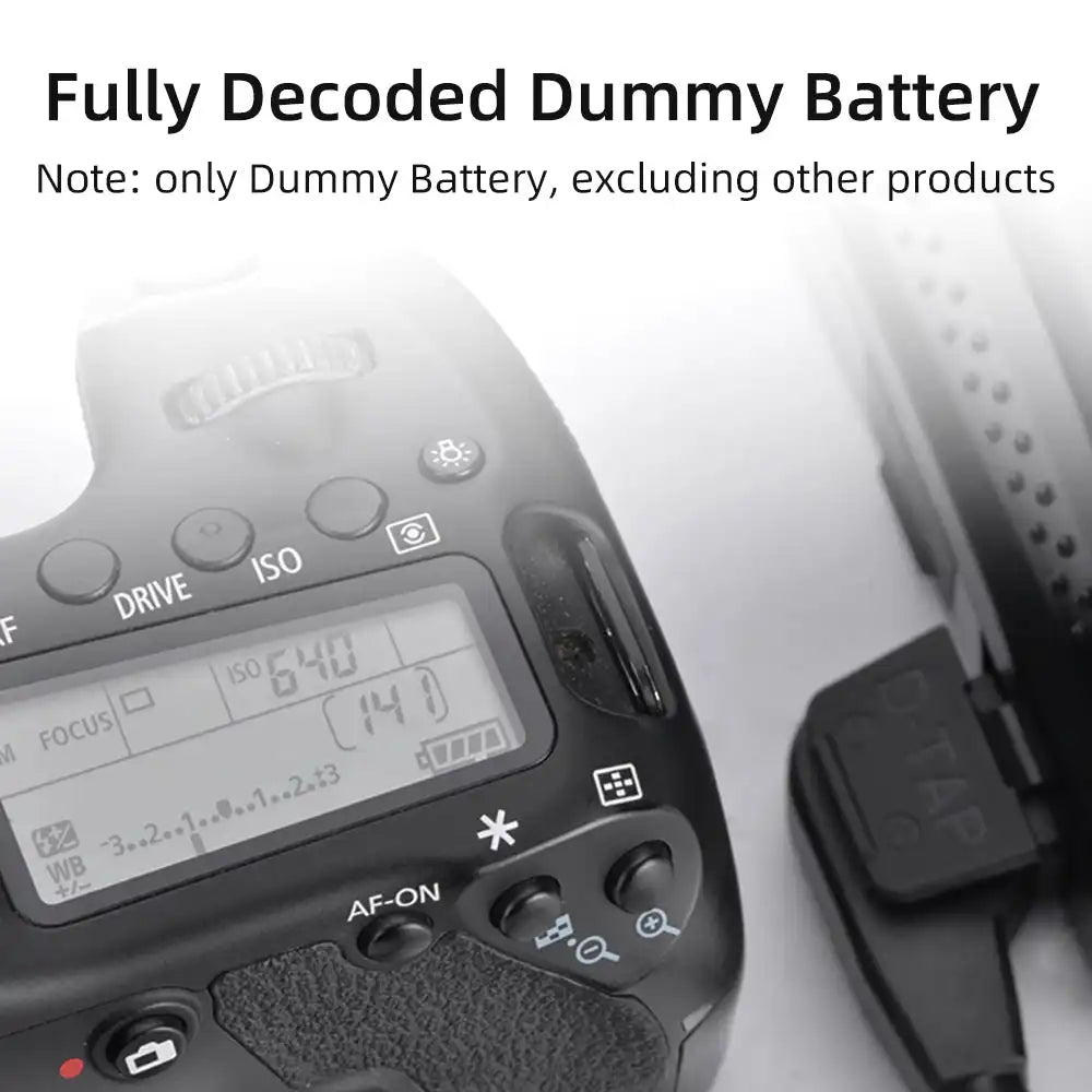 KingMa NP-W235 Dummy Battery | Fujifilm | D-Tap Connector Version - 3