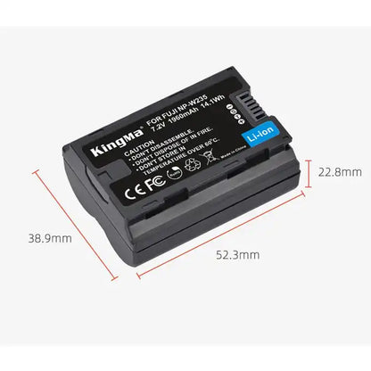 KingMa NP-W235 | Fujifilm | 1960mAh | Replacement Battery - 6