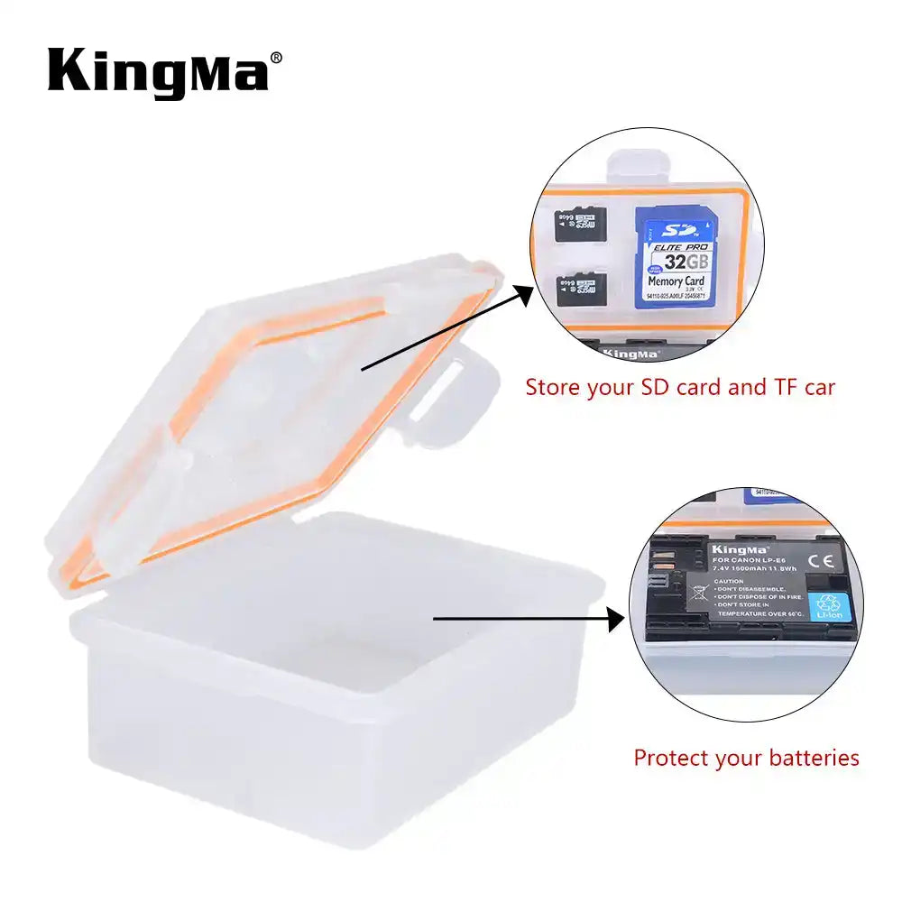 KingMa Single Slot Battery Protective Case | Sony / FujiFilm - 3