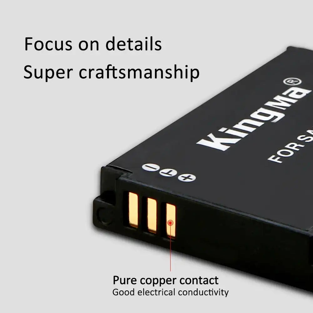 KingMa SLB-10A Replacement Battery | Samsung Cameras - 4
