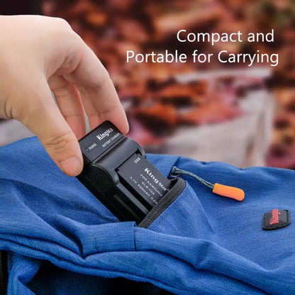 KingMa SLB-10A Set | Samsung | 950mAh Battery | Single Charger | LED - 5