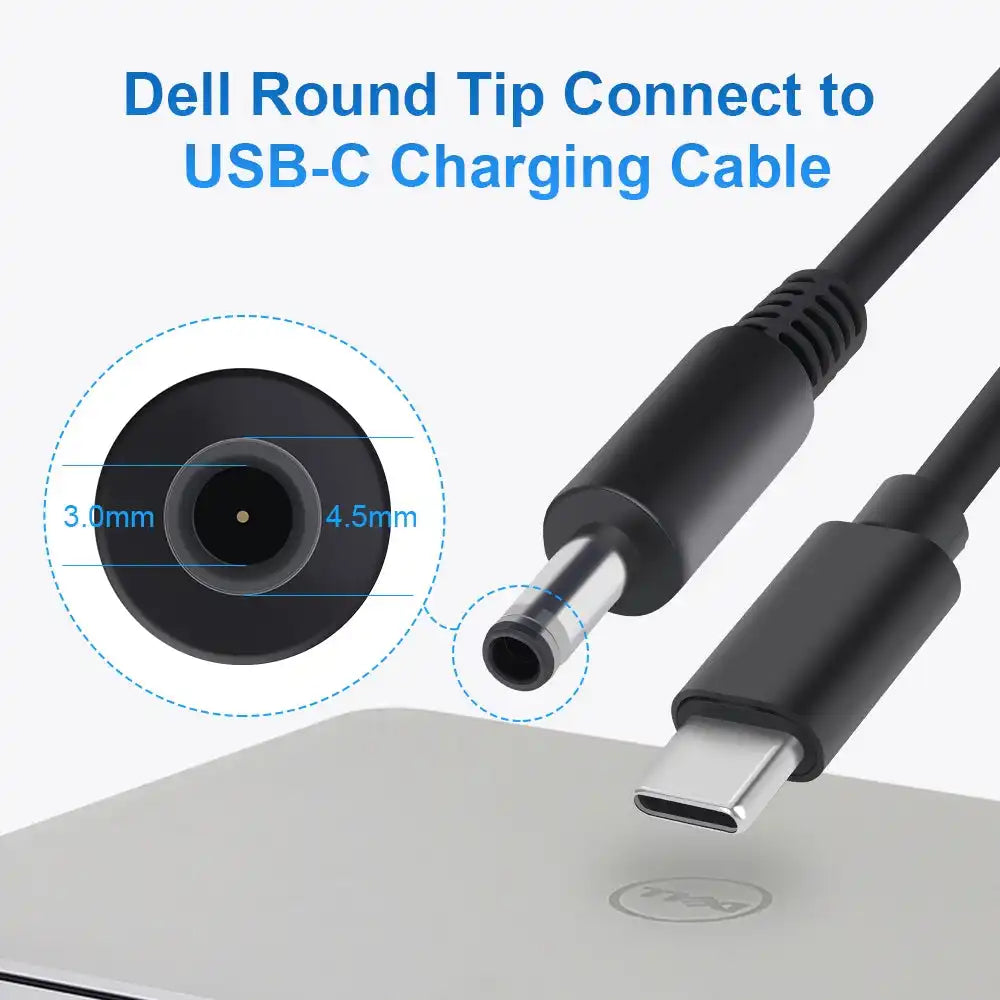 KingMa TC4530 | DELL | Round Tip | DC 4530 | Type-C Cable - 3