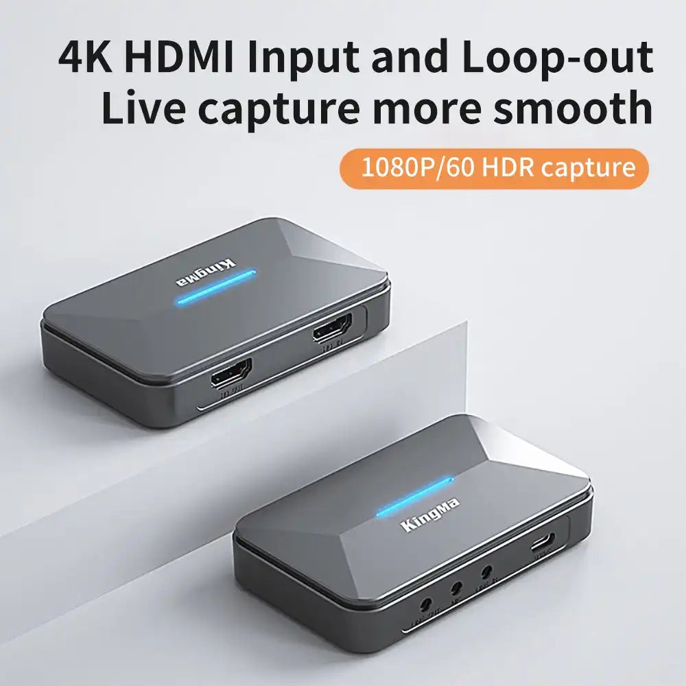 KingMa Video Capture Card | 4K HDMI - 3