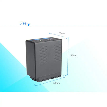 KingMa VW-VBG6H | Panasonic | 10050mAh | Replacement Battery - 3