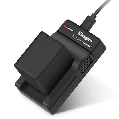 KingMa VW-VBT380 Set | Panasonic | 3560mAh Battery | Single Charger | LED - 2