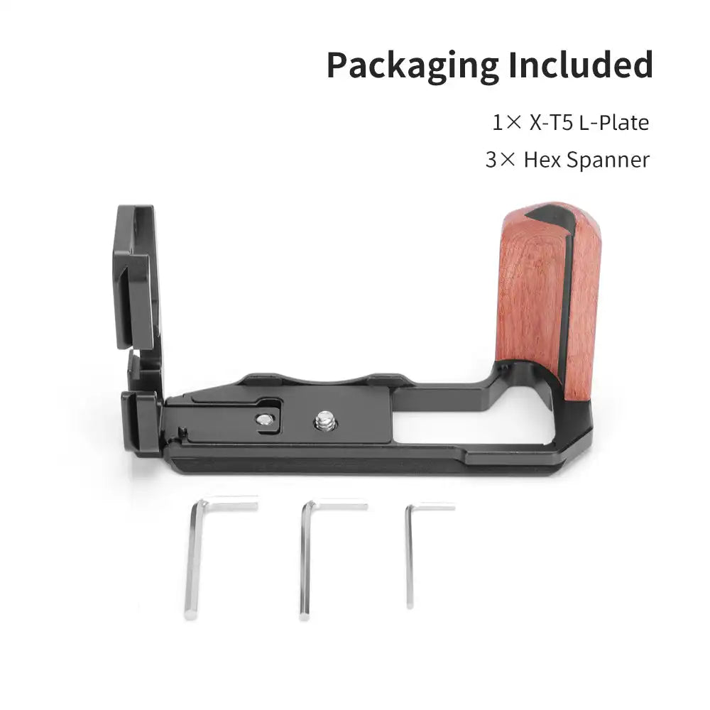 KingMa X-T5 | Fujifilm | L-Plate Bracket | Cold Shoe Mount - 6