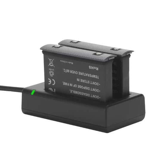 KingMa One X2 Set | Insta360 | 1630mAh Battery | Dual Charger | LED - 2