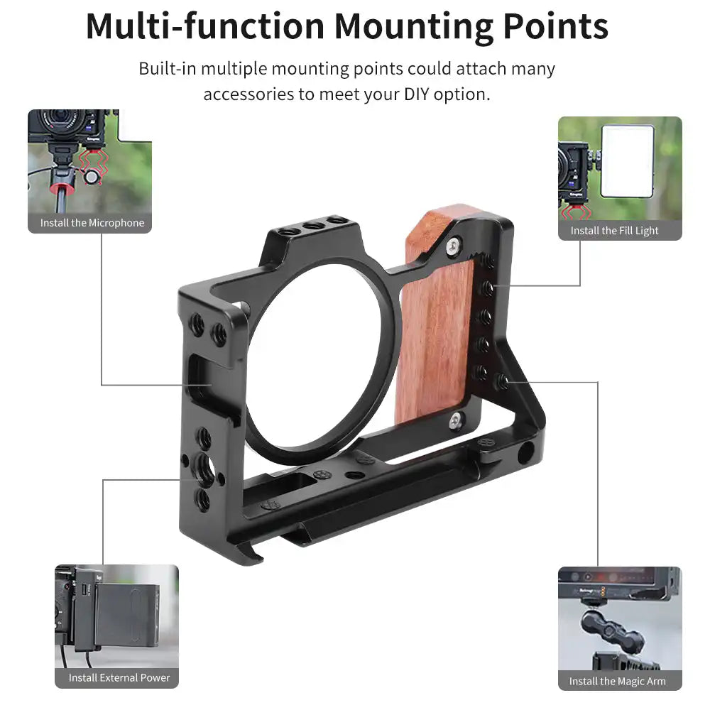 KingMa ZV1 Mark II | Sony | Camera Cage - 5