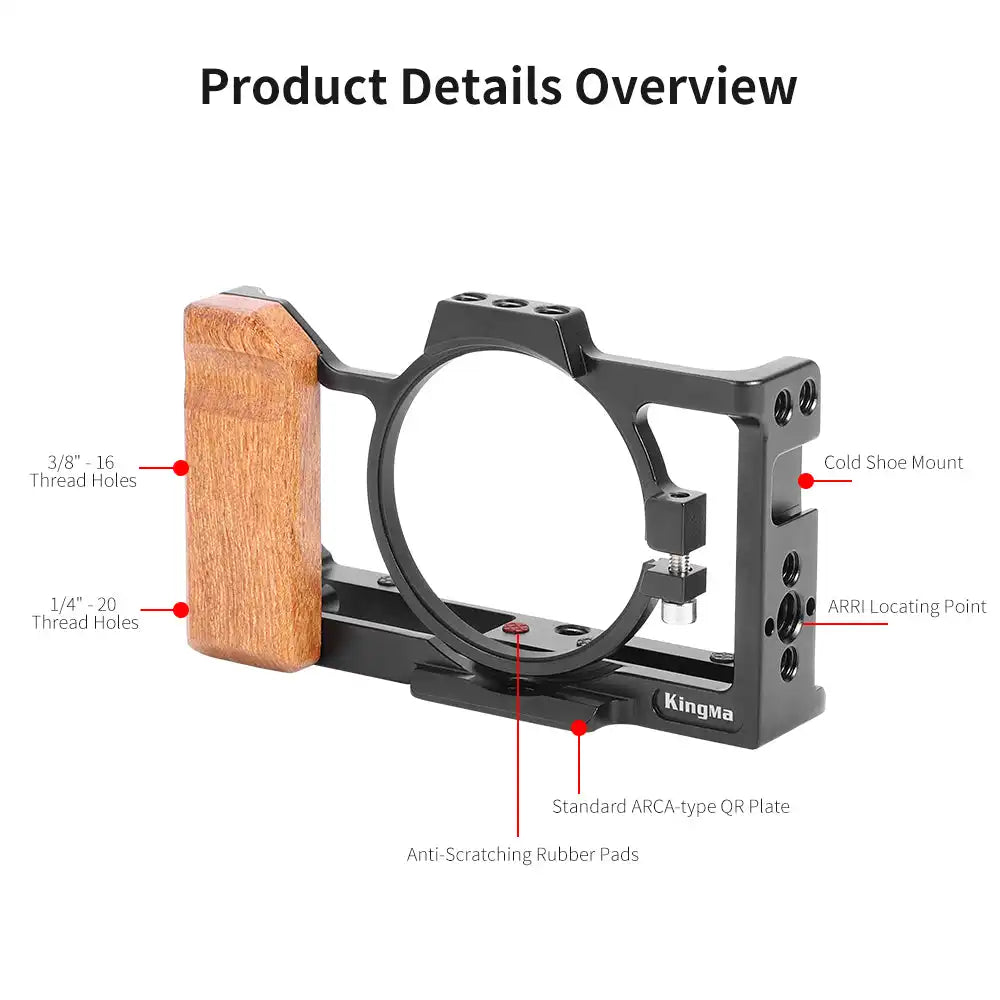 KingMa ZV1 | Sony | Camera Cage - 4